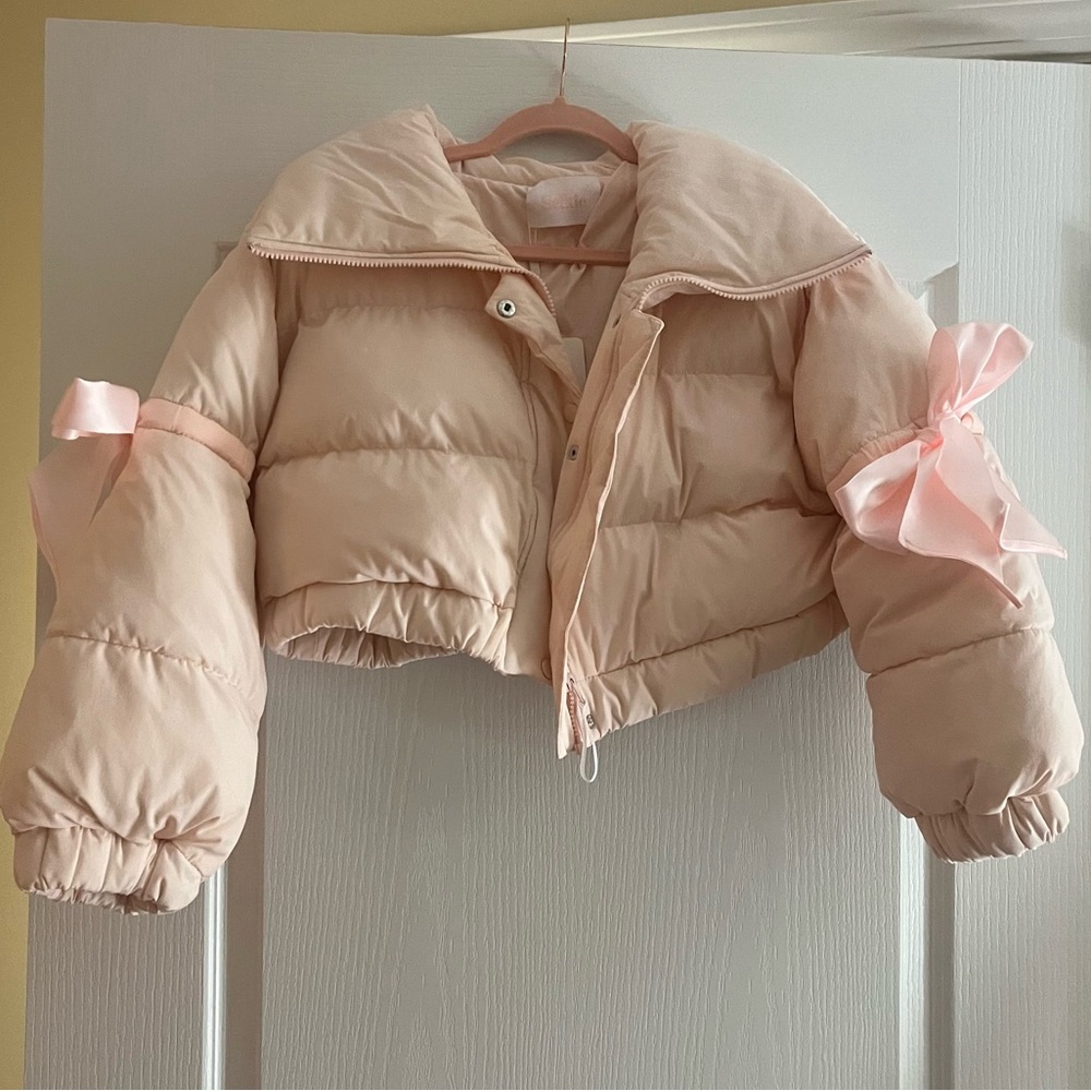 NWT Selkie The Castle Pink Marshmallow Puffer Coat - Picture 3 of 10